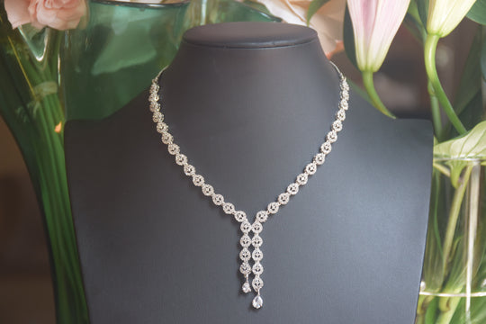 Elegant Double String Necklace