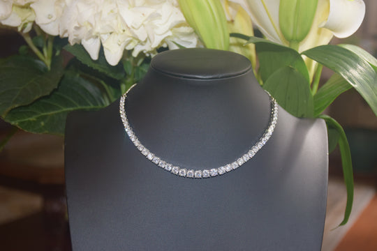 Beautiful string of American Diamond