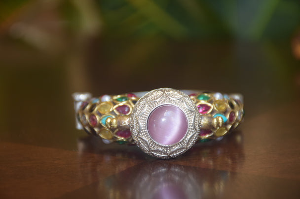 Intricate stone Kada