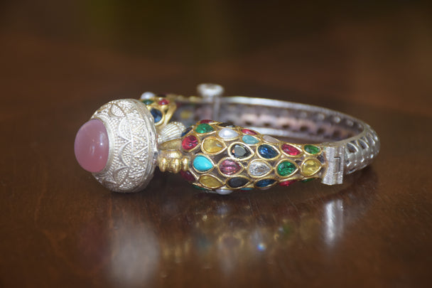 Intricate stone Kada