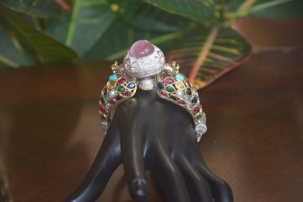 Intricate stone Kada